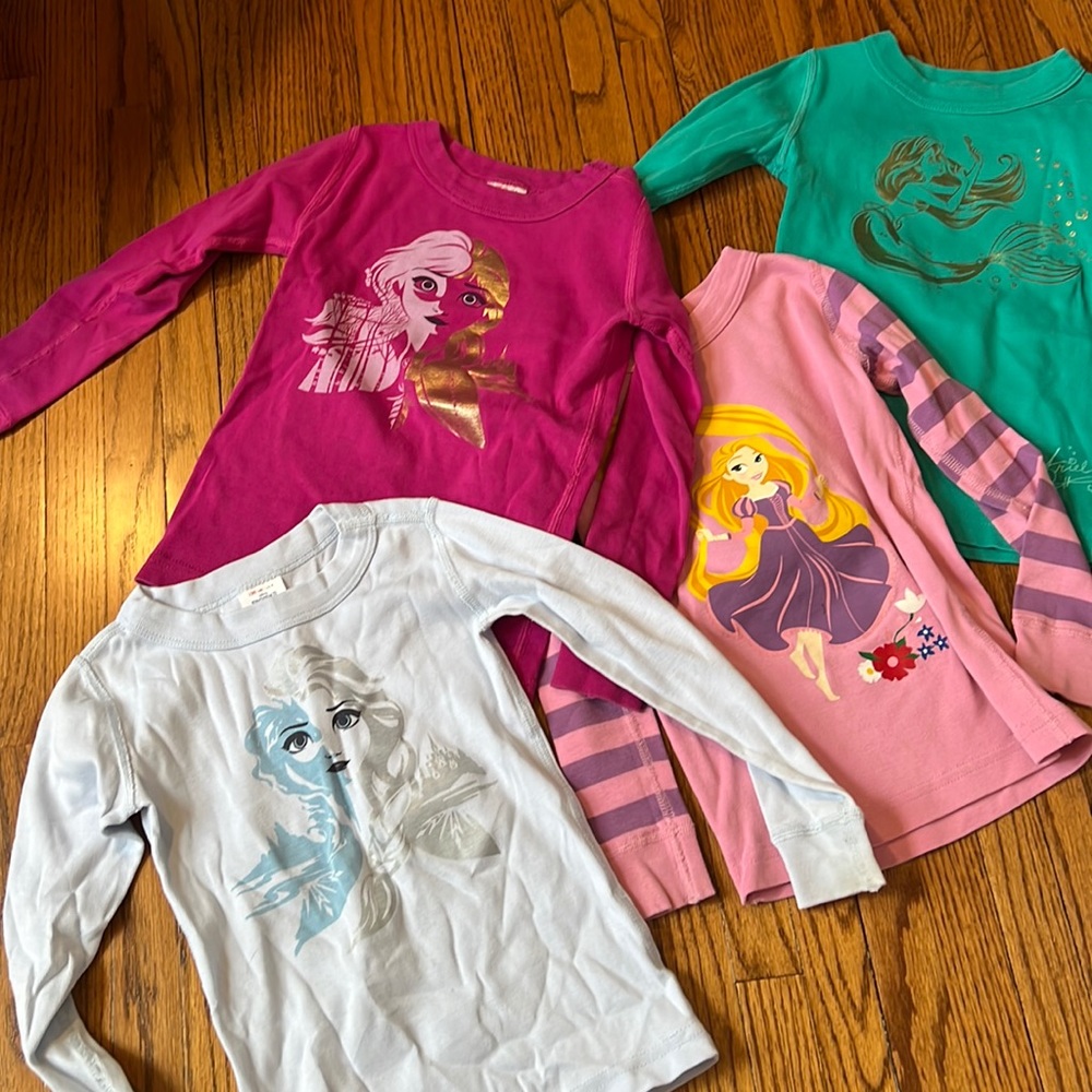 Hanna Andersson Princess Shirt Bundle Size 100